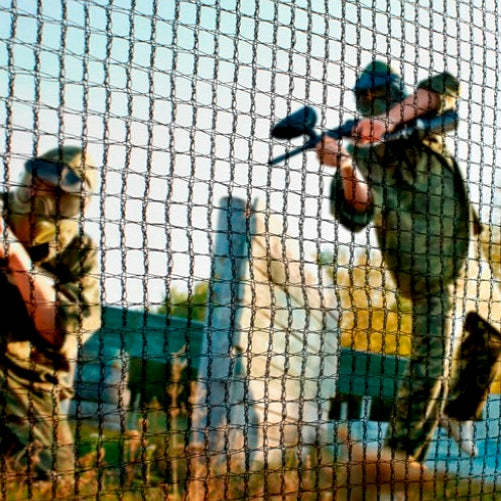 NK Airsoftafschermnet Bescherming Nettenkoning