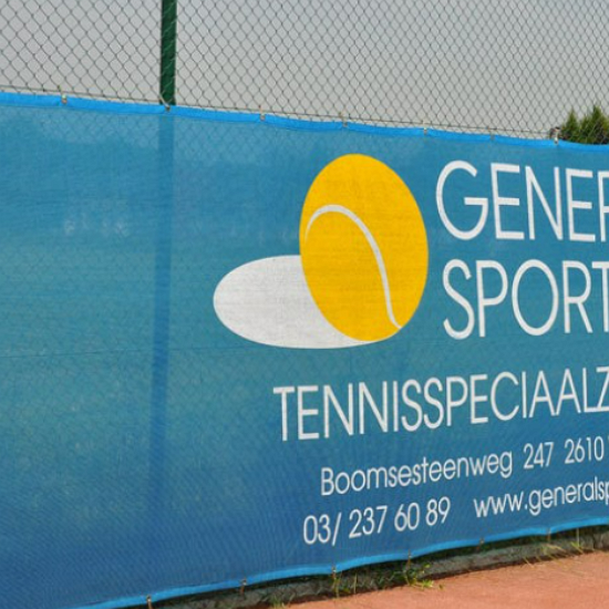 NK Windschermnet, bedrukt Sport Nettenkoning