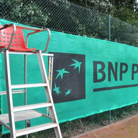 NK Windschermnet, bedrukt Sport Nettenkoning