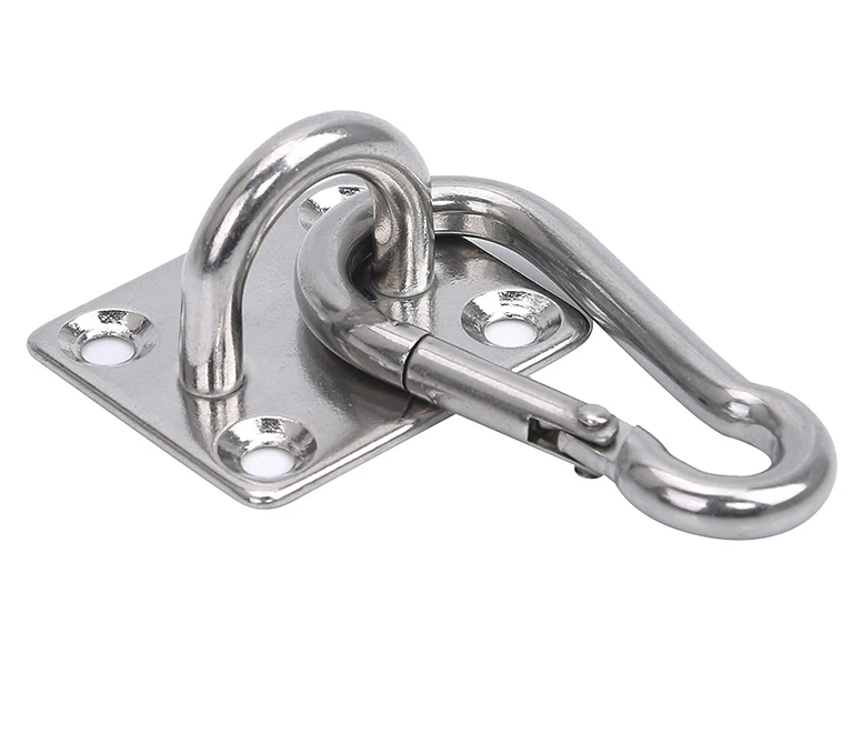 NK Karabijnhaak M5 RVS 8 stuks Bevestiging Nettenkoning