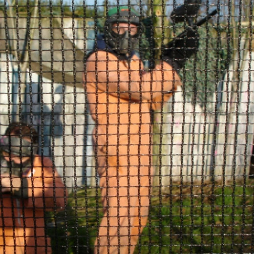 NK Paintballafschermnet Bescherming Nettenkoning