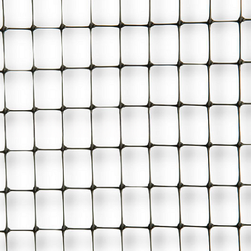 Detail van geextrudeerde knooploze netten